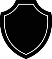 ícone de glifo de emblema vetor