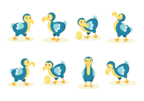 Dodo Vector desenhos animados