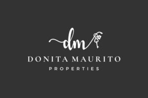 letra inicial dm d logotipo imobiliário. casa, casa, propriedade, construção de coleção de design vetorial vetor