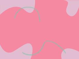 vetor de ilustração abstrata de gradiente rosa desenhado à mão para papel de parede, tela, impressão, decoração e muito mais