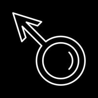 ícone de vetor masculino