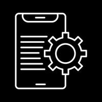 ícone de vetor de configurações