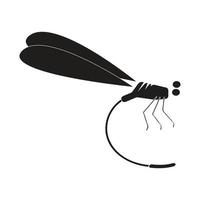 vetor do logotipo da libélula