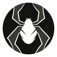 vetor de logotipo de aranha