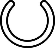 design de ícone de vetor de entalhe de círculo