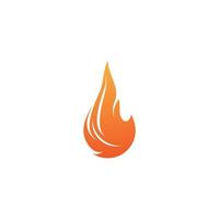 ícone de vetor de símbolo de fogo