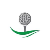 ícone de vetor de símbolo de golfe