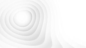 fundo de arte de papel branco. projeto abstrato da onda do círculo. ilustração em vetor corte de papel. eps10