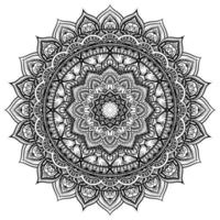 formas de mandala fáceis para colorir vector mandala flor ilustração de padrão de flor oriental