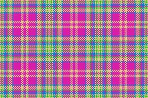 verifique têxteis sem costura. xadrez padrão tartan. textura de fundo vector tecido.