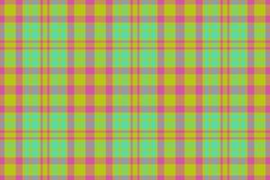 vetor xadrez sem emenda. tecido padrão têxtil. tartan verifique a textura do fundo.