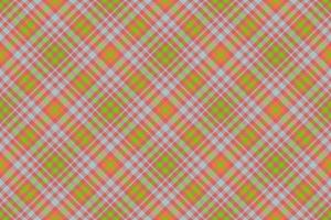 vetor de textura de tecido. verificação sem costura xadrez. padrão têxtil de fundo tartan.