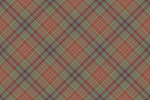 fundo tartan sem emenda. xadrez de textura têxtil. verifique o vetor de tecido padrão.