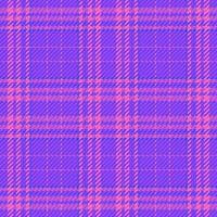 textura de tecido sem costura. verifique padrão xadrez. fundo de vetor têxtil tartan.