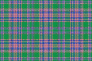 tartan sem emenda de fundo. textura vetorial têxtil. xadrez de tecido padrão de verificação. vetor