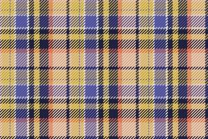 sem costura padrão de xadrez tartan escocês. fundo repetível com textura de tecido de seleção. impressão têxtil listrada de pano de fundo vetorial. vetor