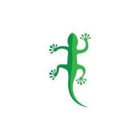 ilustração de ícone vetorial de modelo de logotipo de lagarto vetor