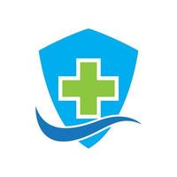 imagens de logotipo de cuidados médicos vetor