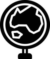 design de ícone de vetor globo ásia