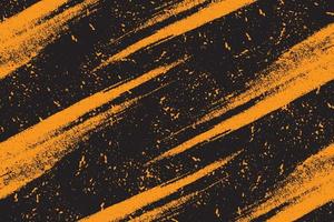 fundo de textura grunge laranja e preto vetor