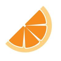 ícone de ilustração vetorial de confeitaria de doces de laranja vetor