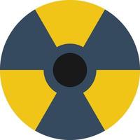 design de ícone de vetor alternativo de radiação