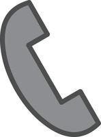 design de ícone de vetor alternativo de telefone