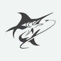 modelo de logotipo de pesca exclusivo, ícone de logotipo de pesca memorável. ilustração gráfica vetorial de pesca vetor