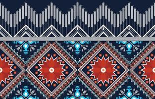 padrão geométrico abstrato nativo asteca estilo indiano africano sem costura design tradicional oriental para tecido, cortina, fundo, tapete, papel de parede, roupas, embrulho, batik, vetor têxtil