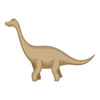 ícone do tiranossauro, estilo cartoon vetor