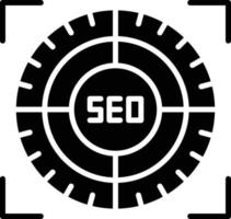 design de ícone criativo seo vetor