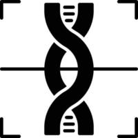 design de ícone criativo de dna vetor