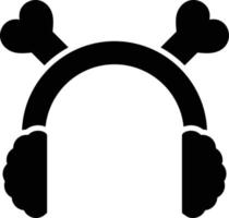 design de ícone criativo de protetores de ouvido vetor