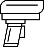 design de ícone criativo de scanner de código de barras vetor