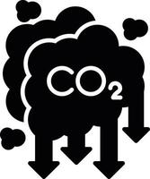 design de ícone criativo de poluição do ar vetor