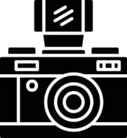 design de ícone criativo de câmera vetor
