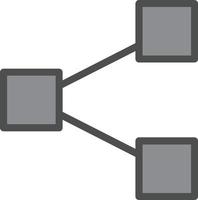 design de ícone de vetor de diagrama de projeto