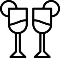 design de ícone de vetor de alt de vidro martini