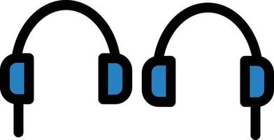 design de ícone de vetor alternativo de fones de ouvido