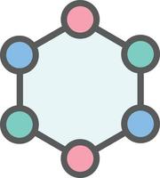 desenhar design de ícone de vetor de polígono