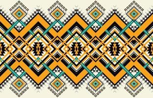 vetor de padrão sem emenda geométrico étnico abstrato. padrão de motivo asteca americano árabe africano. elementos vetoriais projetados para fundo, papel de parede, impressão, embrulho, azulejo, padrão de tecido. padrão de vetor.