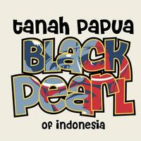 projeto de cultura artística de papua indonésia vetor