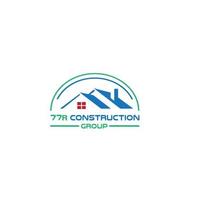 modelo de logotipo de construção 77r vetor