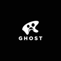 vetor plano de modelo de design de ícone de logotipo fantasma