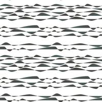 linhas horizontais são como ondas do mar com transbordamentos. gradiente, repetindo ondas. ilustração vetorial. as linhas são como as ondas do mar. impressão em têxteis e papel. embalagem vetor