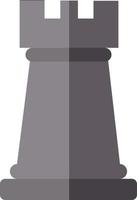 design de ícone de vetor de torre de xadrez