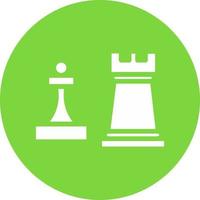 design de ícone de vetor de xadrez
