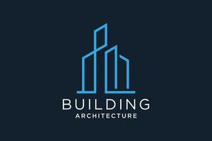 letra l para logotipo de remodelação imobiliária. elemento de modelo de design de logotipo de construção de arquitetura de construção. vetor
