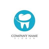 ilustração em vetor modelo logotipo dental