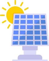 design de ícone criativo de painel solar vetor